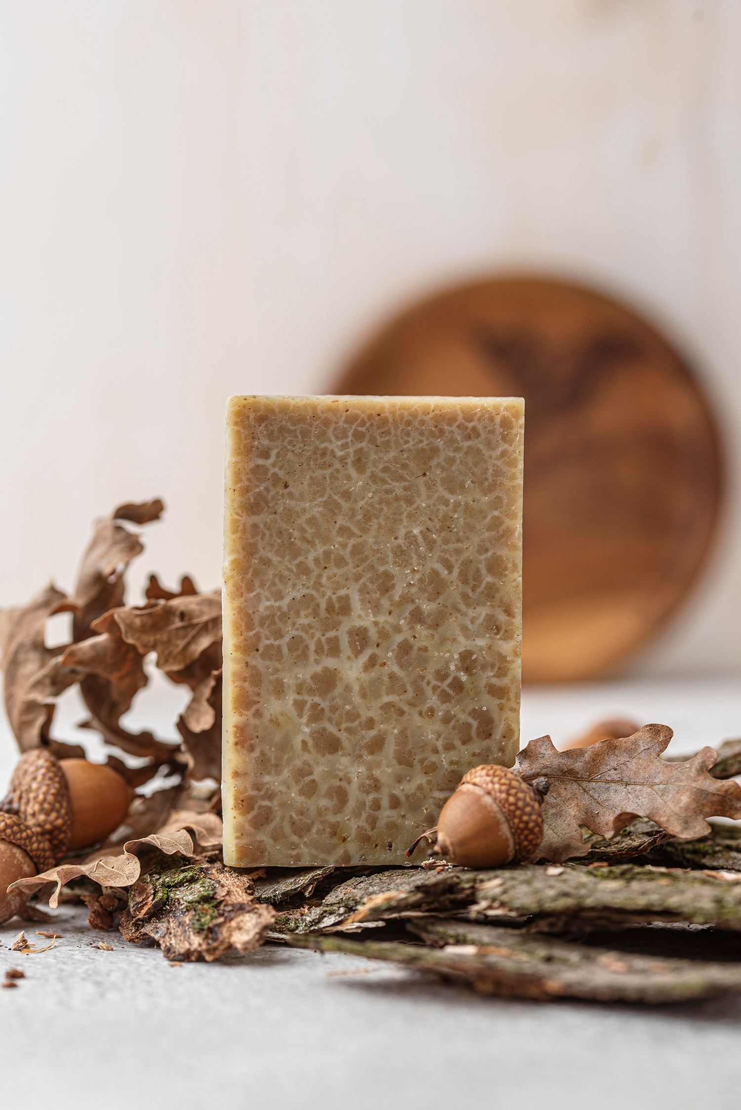 savon avec écaille