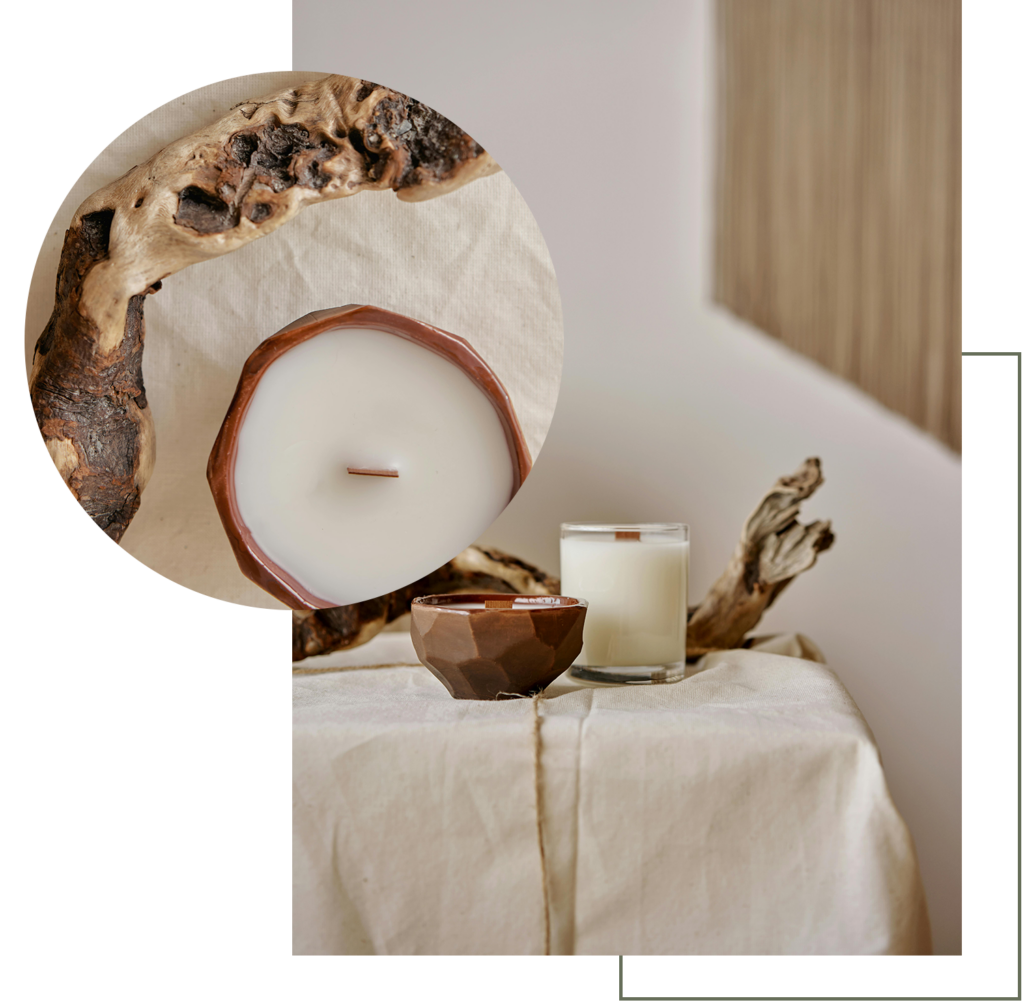 Bougie artisanale 100 nuances de bougies
