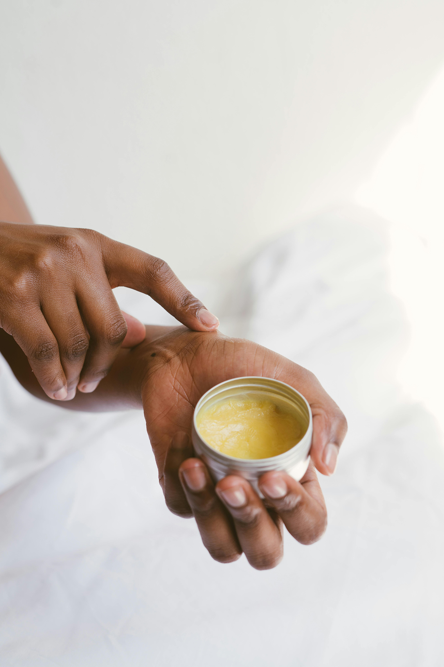 Baume naturel en application