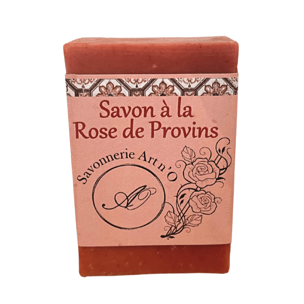 savon à la rose de provins sans arrière plan