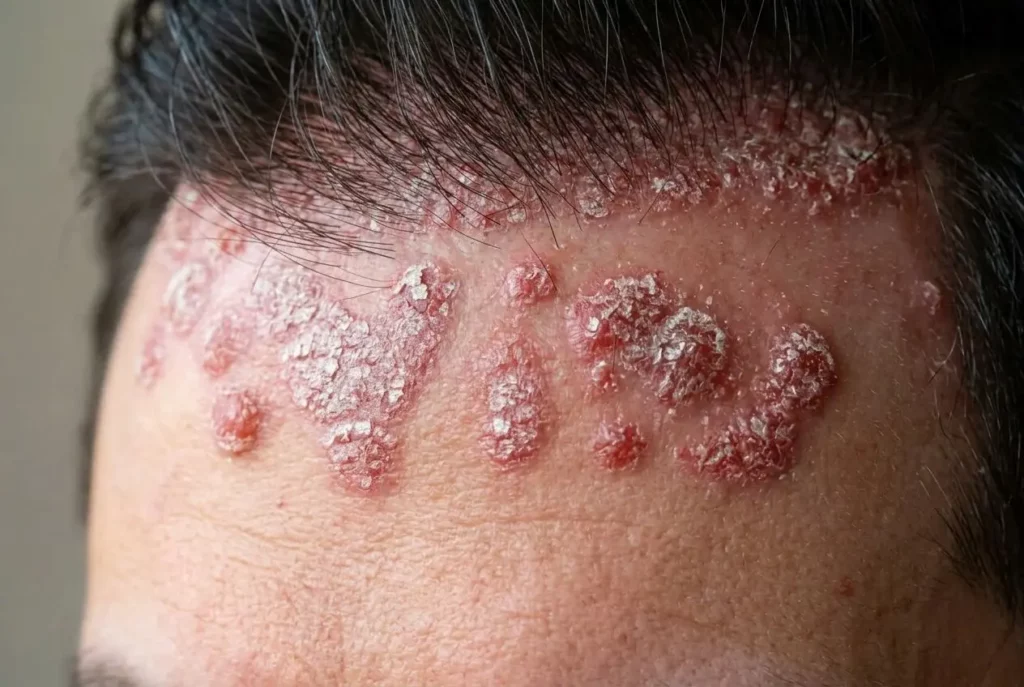 chute de cheveux et psoriasis